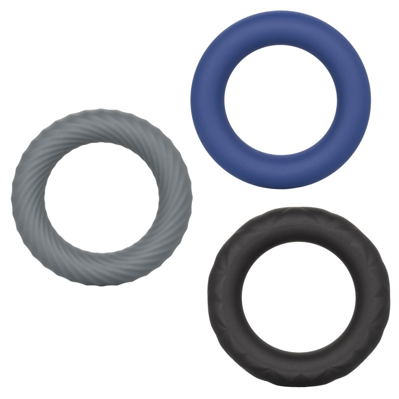 Link Up by Calex Lot de 3 cockrings Link Up Extrême 38mm